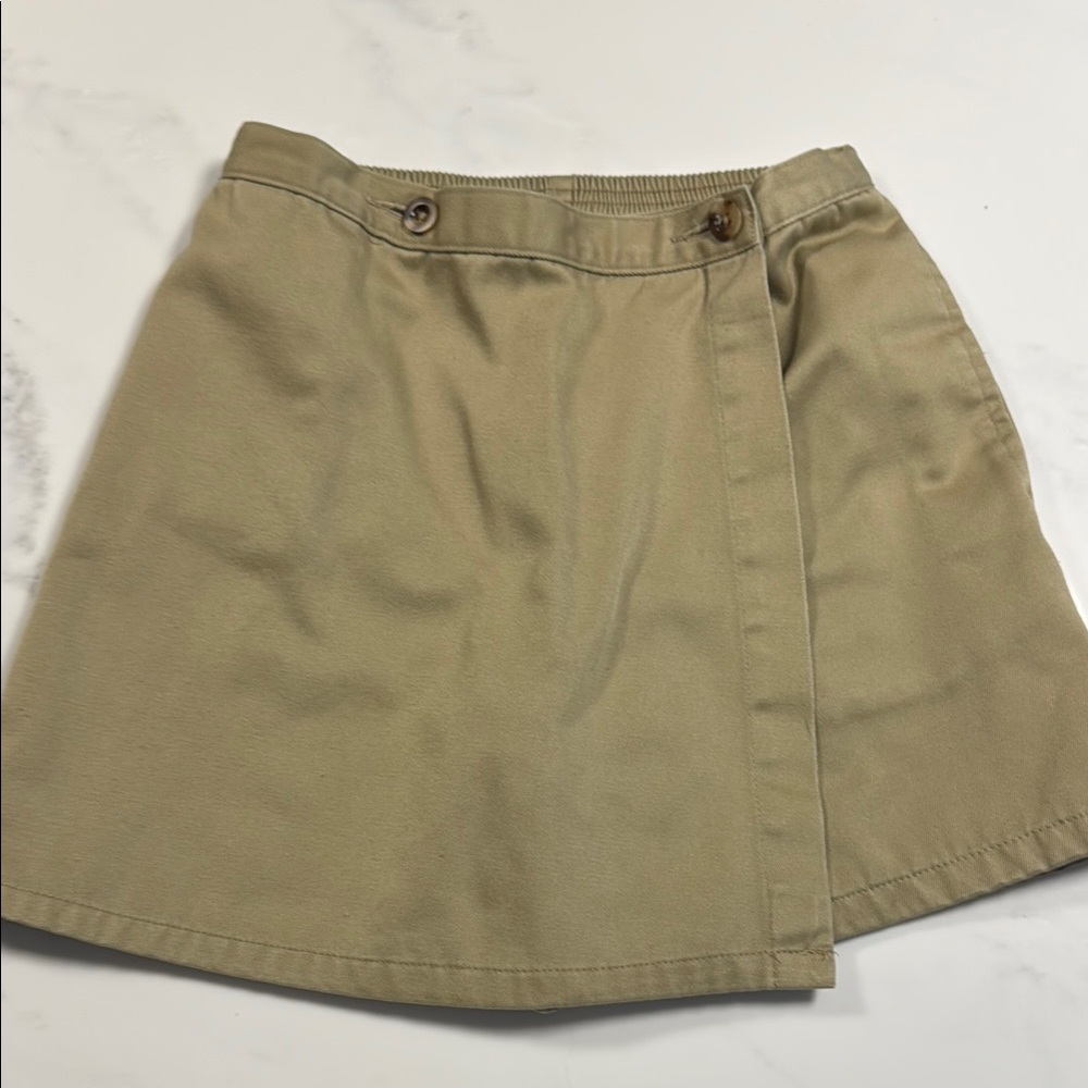 Girls’ Khaki/Tan Uniform Skort